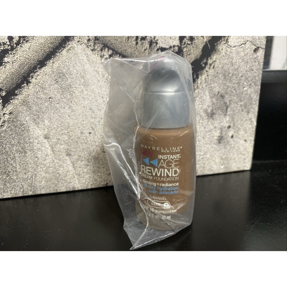 NEW MAYBELLINE Instant Age Rewind Cream FOUNDATION-CARAMEL DARK